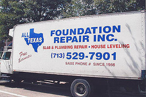 image of All Texas Foundation Repair trucki